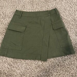 Olive Green Women's Skirt